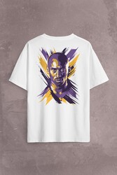 Kobe Bryant Stibel Black Mamba Nba Basketbol Sırt Ön Baskılı Oversize Tişört Unisex T-Shirt - Thumbnail