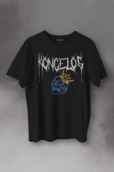 Kongelos Kralsız Taç Gothic Urban Baskılı Tişört Unisex T-Shirt - Thumbnail