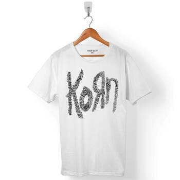 KORN METAL MUSIC LOGO ERKEK TİŞÖRT