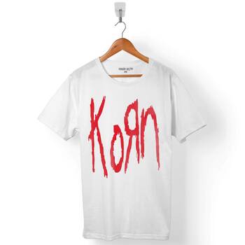 KORN METAL MUSIC LOGO ERKEK TİŞÖRT