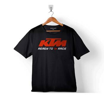 KTM READY TO RACE SUPERMOTARD MOTOSİKLET LOGO 2 ÇOCUK TİŞÖRT