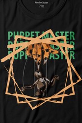 Kukla Puppet Master Geometric Baskılı Tişört Çocuk T-shirt - Thumbnail