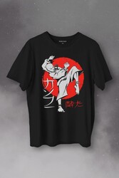 Kung Fu Uzak Doğu Spor Japonca Japanese Baskılı Tişört Unisex T-Shirt - Thumbnail