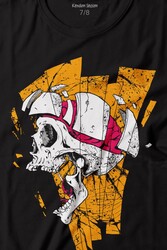 Kurukafa Metal Skull Rock Baskılı Tişört Çocuk T-shirt - Thumbnail