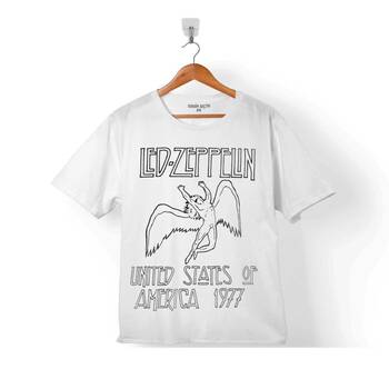 LED ZEPPELIN 1977 LED-ZEPPELIN LOGO ÇOCUK TİŞÖRT