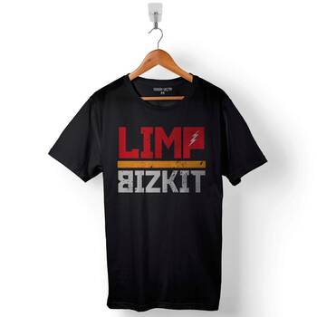 Limp Bizkit Limpbizkit Logo Sembol Baskılı Tişört Unisex T-Shirt