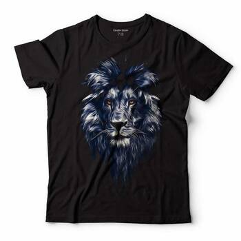 LION ASLAN SILHOUETTE SİLÜETİ ARSLAN ÇOCUK TİŞÖRT