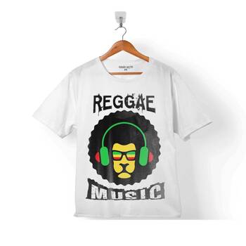 LION RAGGAE MUSIC BOB MARLEY ÇOCUK TİŞÖRT