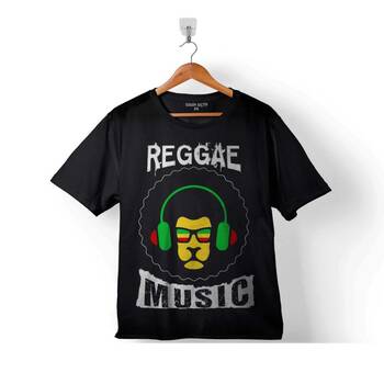 LION RAGGAE MUSIC BOB MARLEY ÇOCUK TİŞÖRT