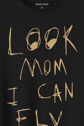 Look Mom I Can Fly Travis Scott Baskılı Tişört Unisex T-Shirt - Thumbnail