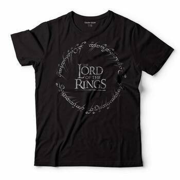 LOTR LORD OF THE RINGS YÜZÜKLERİN EFENDİSİ LOGO ÇOCUK TİŞÖRT