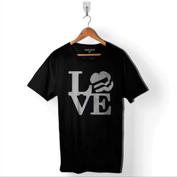 Love Dance Life Dansı Seviyorum Hip Hop Sanat Baskılı Tişört Unisex T-Shirt