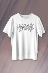 Lovesick Blackpink Kpop Korea Gotik Baskılı Tişört Unisex T-shirt - Thumbnail