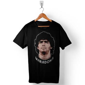 Maradona Diego Armando Maradona Baskılı Tişört Unisex T-Shirt