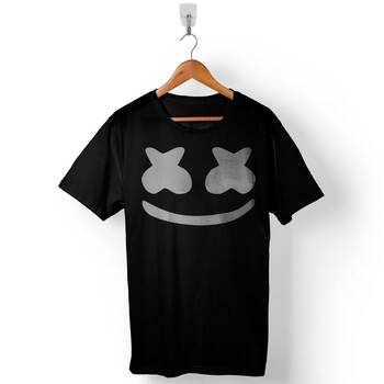 Marshmello Dj Chrıstopher Comstock Baskılı Tişört Unisex T-Shirt