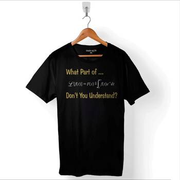 Matematik Denklem What Part Of Don'T You Understand Baskılı Tişört Unisex T-Shirt