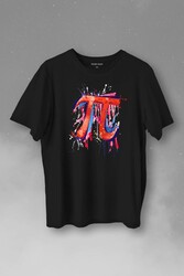 Matematik Sembölü Pi Sayısı 3,14 14 Mart Günü Baskılı Tişört Unisex T-Shirt - Thumbnail