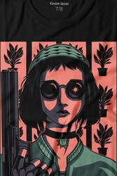 Mathilda Leon Sevginin Gücü Leon The Professional Film Baskılı Tişört Çocuk T-shirt - Thumbnail