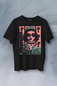 Mathilda Leon Sevginin Gücü Leon The Professional Film Baskılı Tişört Unisex T-Shirt