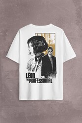 Mathilda Leon The Professional Sevginin Gücü Sırt Ön Baskılı Oversize Tişört Unisex T-Shirt - Thumbnail