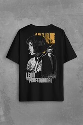 Mathilda Leon The Professional Sevginin Gücü Sırt Ön Baskılı Oversize Tişört Unisex T-Shirt - Thumbnail