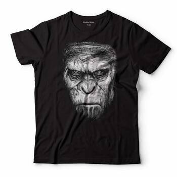 MAYMUNLAR CEHENNEMİ CAESAR EVRİM EVOLUTION MAYMUN WAR PLANET APES ÇOCUK TİŞÖRT