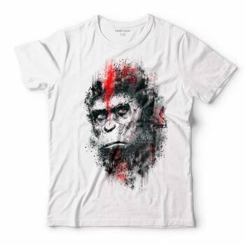 MAYMUNLAR CEHENNEMİ CAESAR EVRİM EVOLUTION MAYMUN WAR PLANET APES ÇOCUK TİŞÖRT