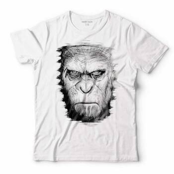 MAYMUNLAR CEHENNEMİ CAESAR EVRİM EVOLUTION MAYMUN WAR PLANET APES ÇOCUK TİŞÖRT