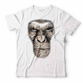 MAYMUNLAR CEHENNEMİ CAESAR EVRİM EVOLUTION MAYMUN WAR PLANET APES ÇOCUK TİŞÖRT