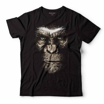 MAYMUNLAR CEHENNEMİ CAESAR EVRİM EVOLUTION MAYMUN WAR PLANET APES ÇOCUK TİŞÖRT