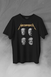 Metafisica Metallica Metafizik Felsefe Filozof Baskılı Tişört Unisex T-Shirt - Thumbnail