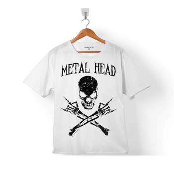 METAL HEAD SKULL KURU KAFA METALLICAÇOCUK TİŞÖRT