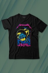 Metallica For Whom The Bell Tolls New Yeni Rock Metal Müzik Baskılı Tişört Çocuk T-shirt - Thumbnail