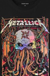 Metallica Music Poster Rock Metal Baskılı Tişört Unisex T-Shirt - Thumbnail