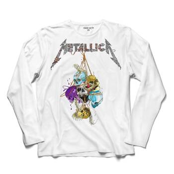 METALLICA SEHER SNAKE BLO COPIA UZUN KOLLU TİŞÖRT