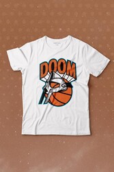 Mf Doom Basketbol Hip Hop Maske Baskılı Tişört Çocuk T-shirt - Thumbnail