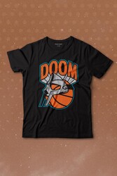 Mf Doom Basketbol Hip Hop Maske Baskılı Tişört Çocuk T-shirt - Thumbnail