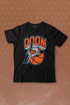 Mf Doom Basketbol Hip Hop Maske Baskılı Tişört Çocuk T-shirt