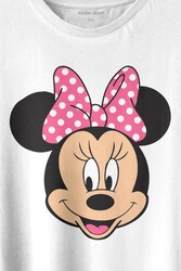 Mıckey Mınnıe Mouse Çocuk Kız Baskılı Tişört Unisex T-shirt - Thumbnail