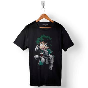 Mıdorıya Izuku Boku No My Hero Academica Baskılı Tişört Unisex T-Shirt