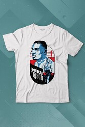 Mike Tyson Boks Box Spor Kral Ring Baskılı Tişört Çocuk T-shirt - Thumbnail