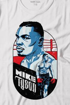 Mike Tyson Boks Box Spor Kral Ring Baskılı Tişört Çocuk T-shirt