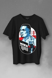 Mike Tyson Boks Box Spor Kral Ring Baskılı Tişört Unisex T-Shirt - Thumbnail