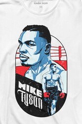 Mike Tyson Boks Box Spor Kral Ring Uzun Kollu Tişört Baskılı T-Shirt - Thumbnail