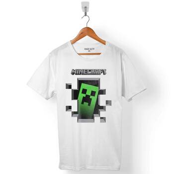 MINECRAFT CREEPER INSIDE ERKEK TİŞÖRT