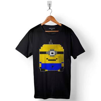 Minecraft Mınions Minyonlar Minioncraft Baskılı Tişört Unisex T-Shirt