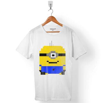 MINECRAFT MINIONS MİNYONLAR MINIONCRAFT ERKEK TİŞÖRT