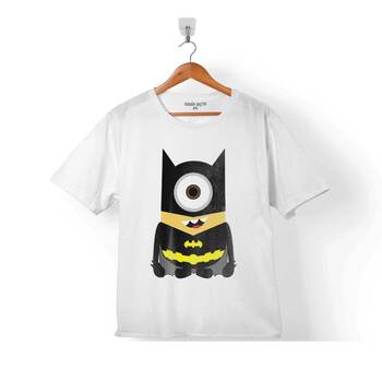 MİNYONLAR MINNIONS BATMAN SÜPER KAHRAMAN HERO ÇOCUK TİŞÖRT