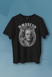 Money Dont Lie Keep It 100 Dollars USD Money Baskılı Tişört Unisex T-shirt - Thumbnail