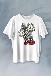 Money My Pocket Baskılı Tişört Unisex T-shirt - Thumbnail